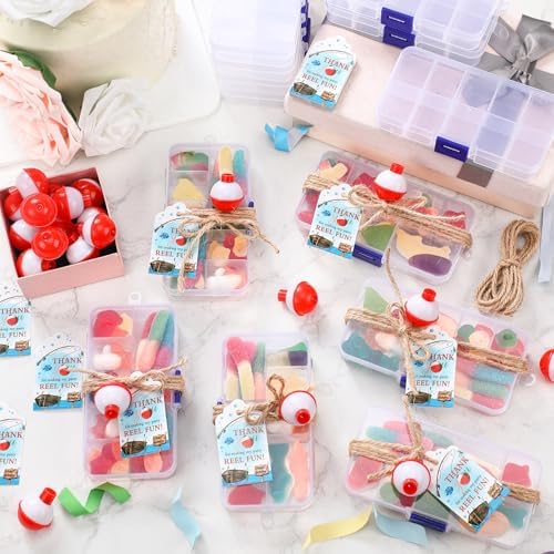 Wonderjune 24 Piece Fishing Party Favor Set