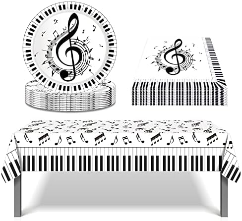 GZAMOF Music Theme Party Decorations Pack