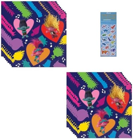 Trolls Birthday Party Supplies Bundle