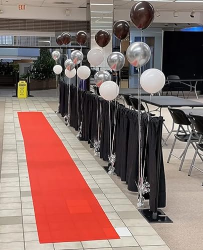 YADI Red Carpet Runner 2 x 15 ft Non-Woven Polyester Aisle Decor