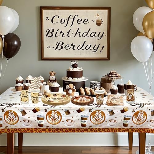 Coffee Party Supplies for 20 Guests