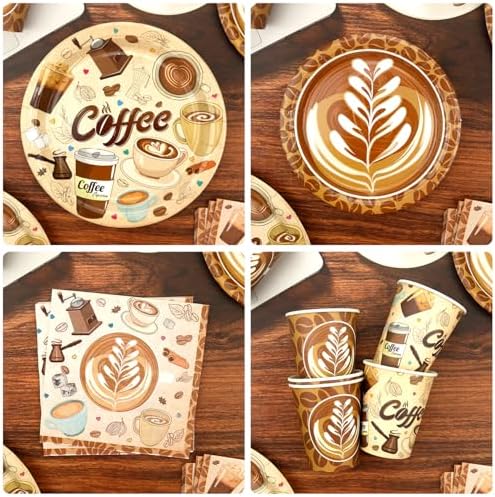 Coffee Party Supplies for 20 Guests