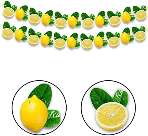 Lemon Garland Decoration for Summer Party