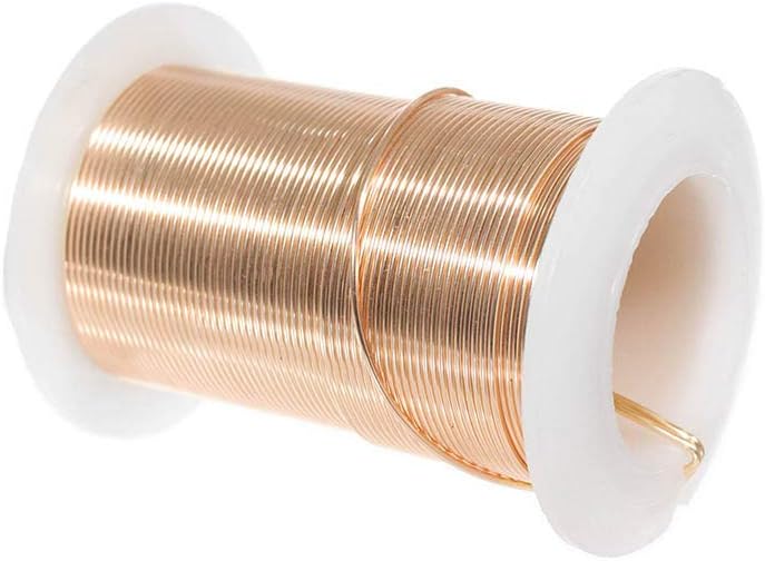 Craft County Tarnish Resistant Copper Wire - 30 Yards X 24 Gauge