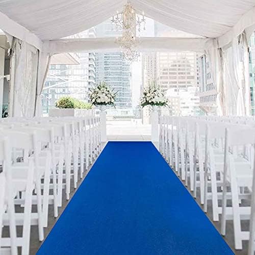 Blue Carpet Runner for Wedding Ceremony and Party