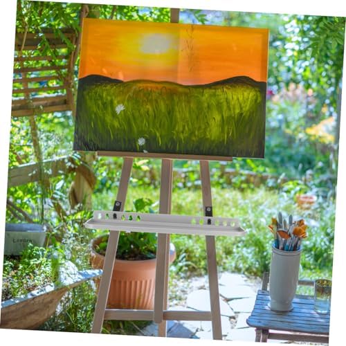 Artist Easel Plate Easel Painting Tray with Detachable Design