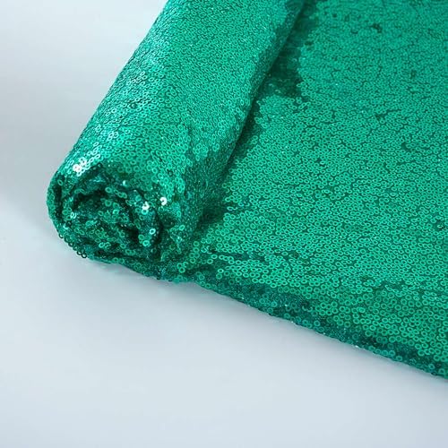 DUOBAO Green Sequin Aisle Runner Wedding Decor