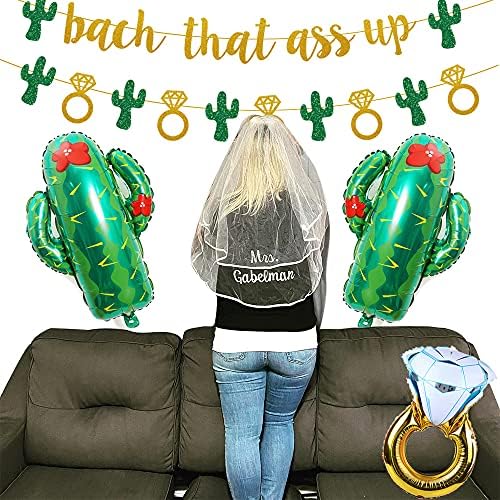 Mexico Fiesta Bachelorette Party Decor Balloons
