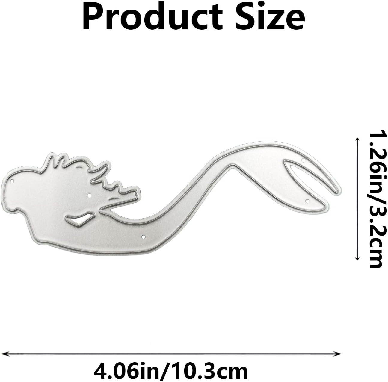 Mermaid Themed Metal Cutting Dies for Scrapbooking and Card Making