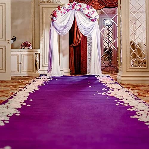 Purple Wedding Aisle Runner 140gsm Carpet for Ceremony and Events