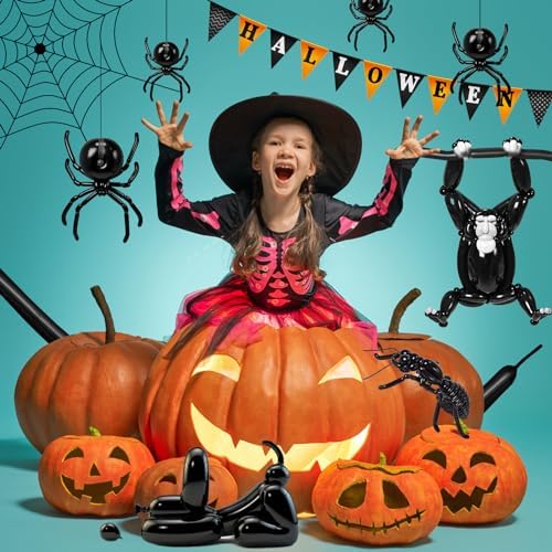 Black 260 Balloons Kit for Party Decorations