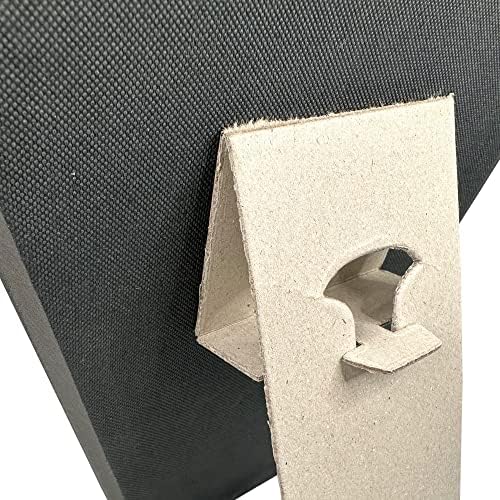 N NicePackaging Special Edition Steel Grey Leatherette 2-Notch Necklace Display 5 Pack