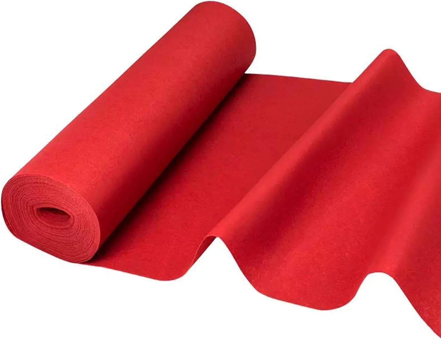 Wedding Rug Runner Red Aisle Non-Slip Carpet for Events