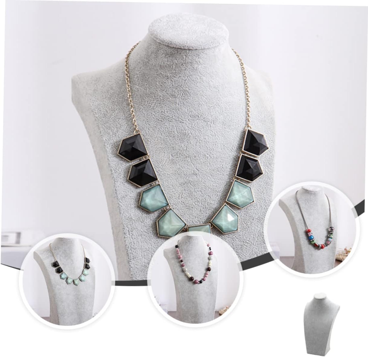 Classic Jewelry Portrait Stand for Display and Storage
