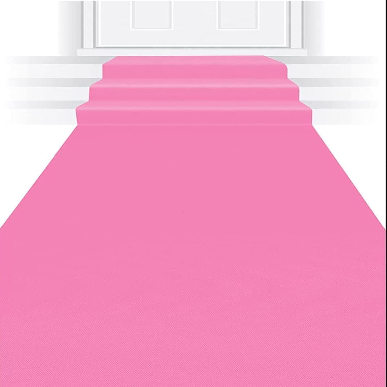 Pink Wedding Aisle Runner Carpet Rug Roll