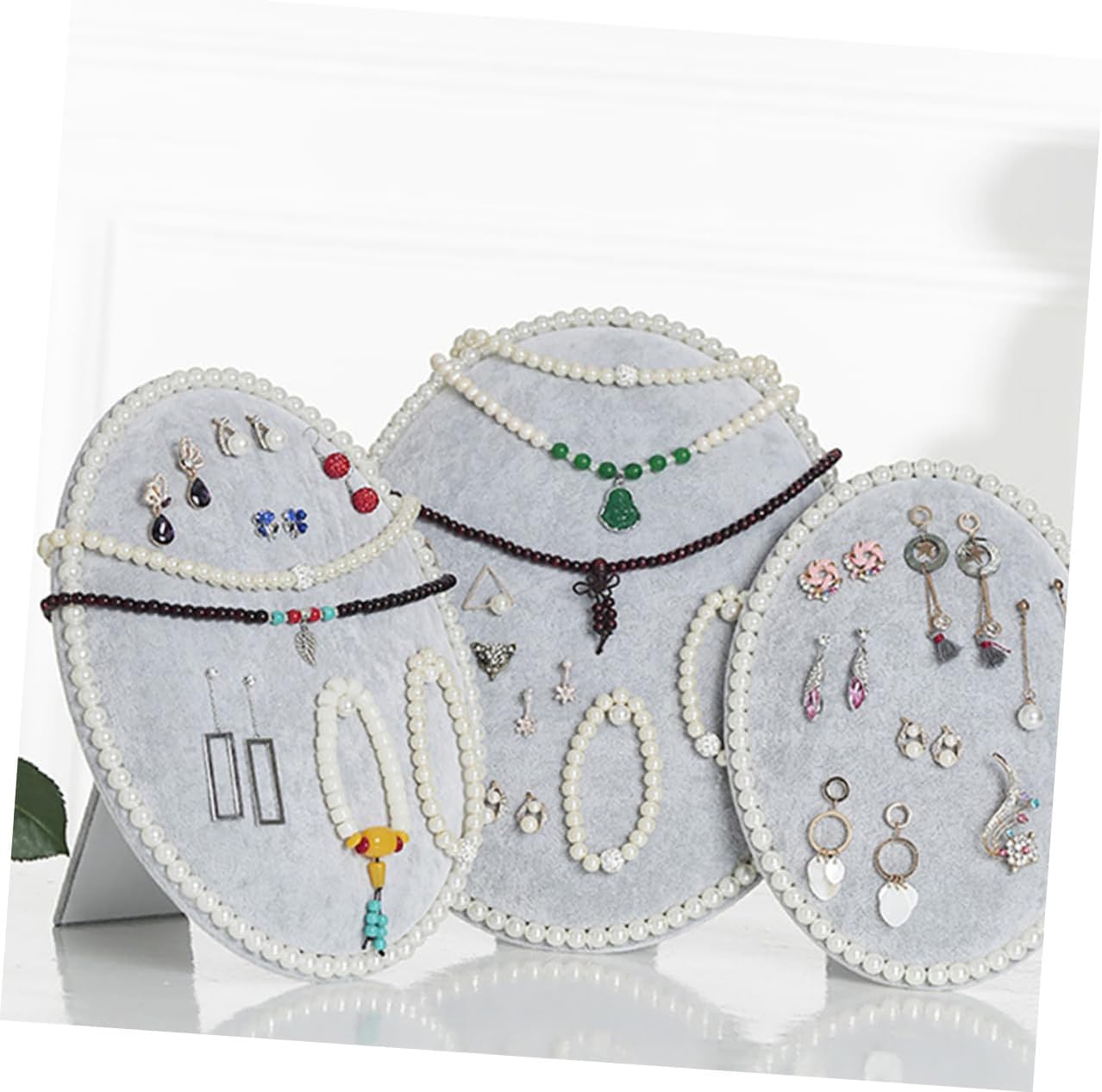 HOMOCONO Earring Display Rack Wall Mounted Organizer