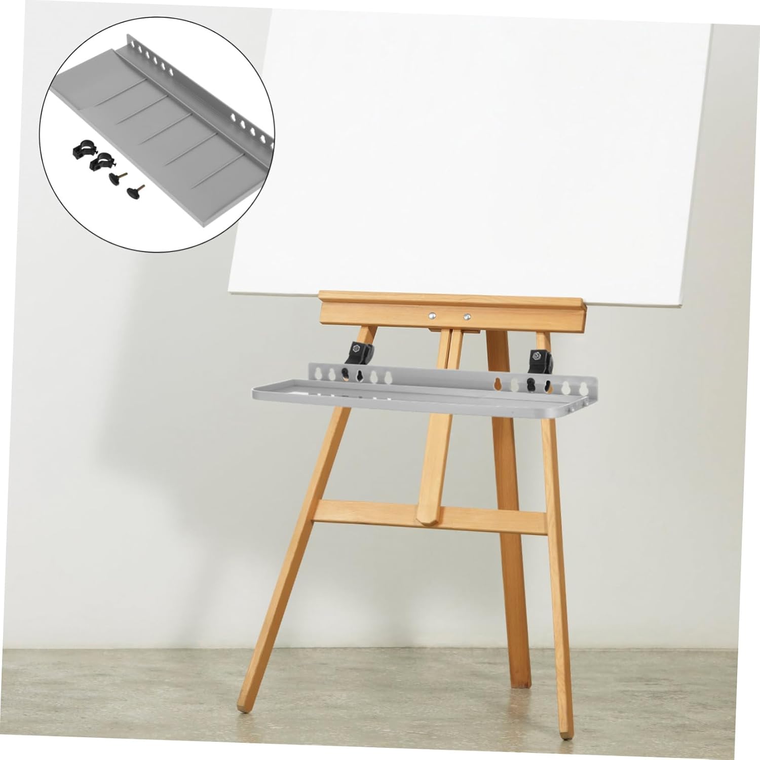 Portable Artist Easel Tray with Adjustable Height