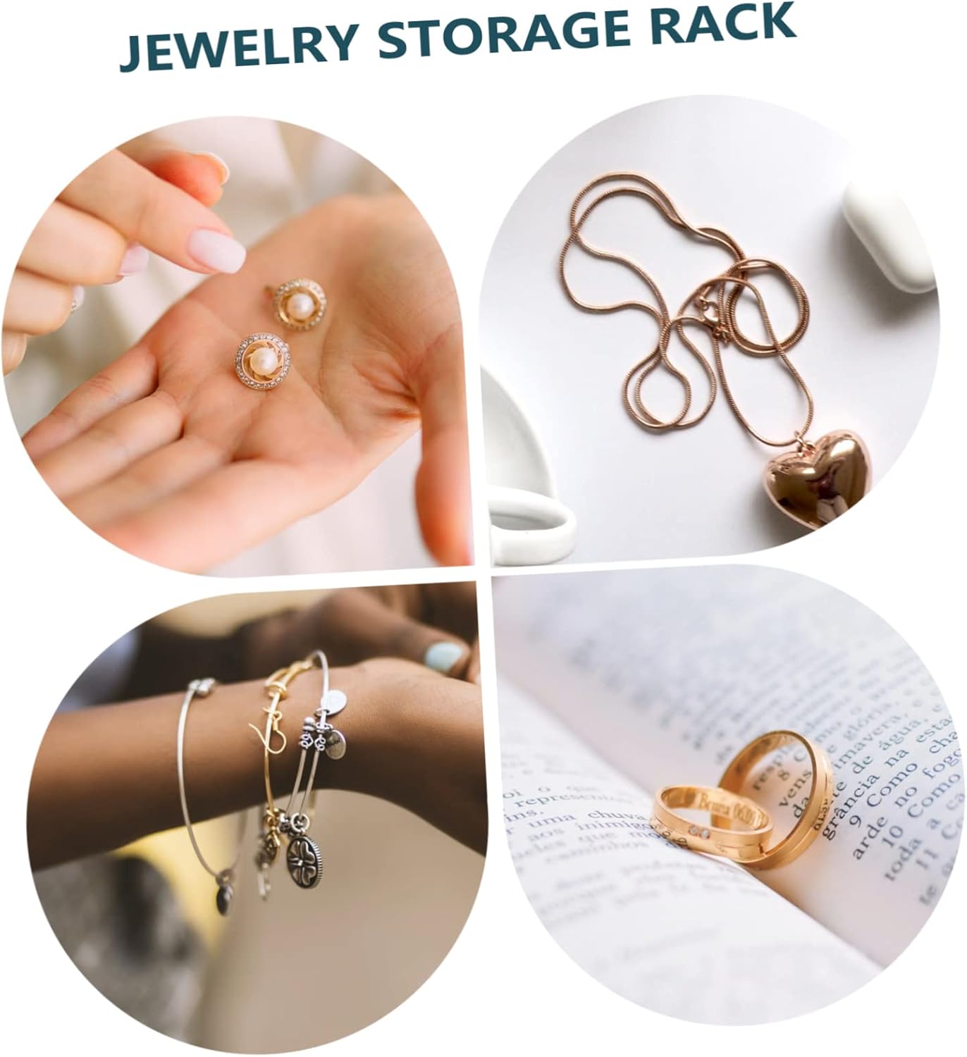 Practical Earring Storage Rack Stylish Jewelry Organizer for Retail Displays Weddings and Special Occasions