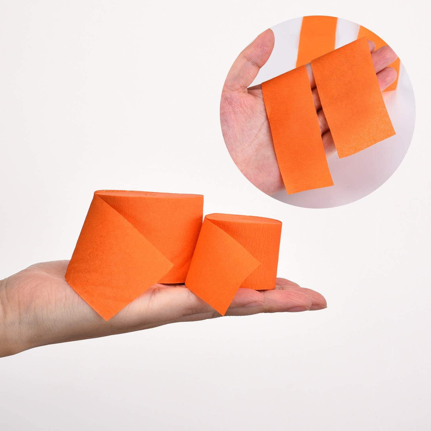 12 Rolls 836 Feet Halloween Crepe Paper Streamers