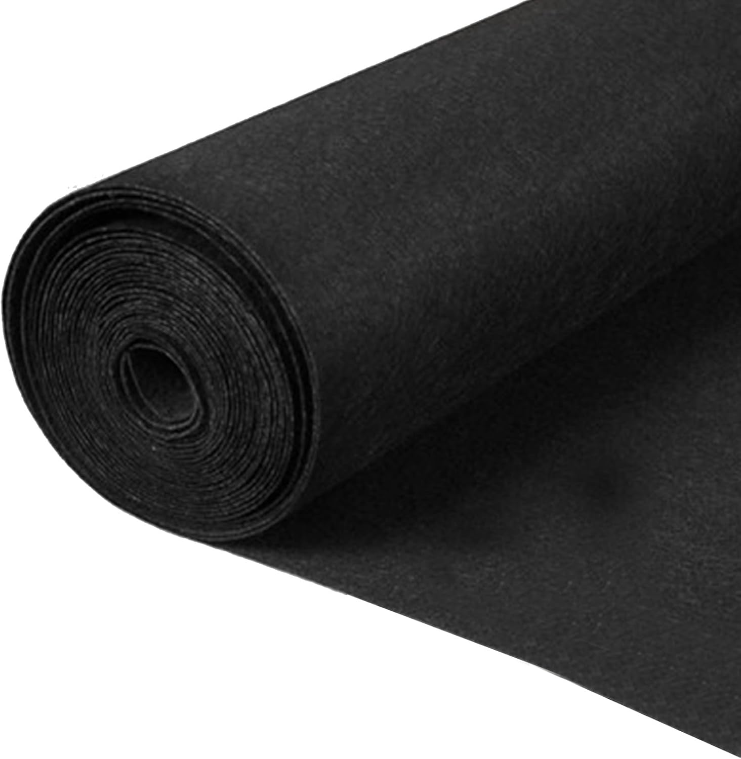 Black Aisle Runner 1x25m Carpet for Events