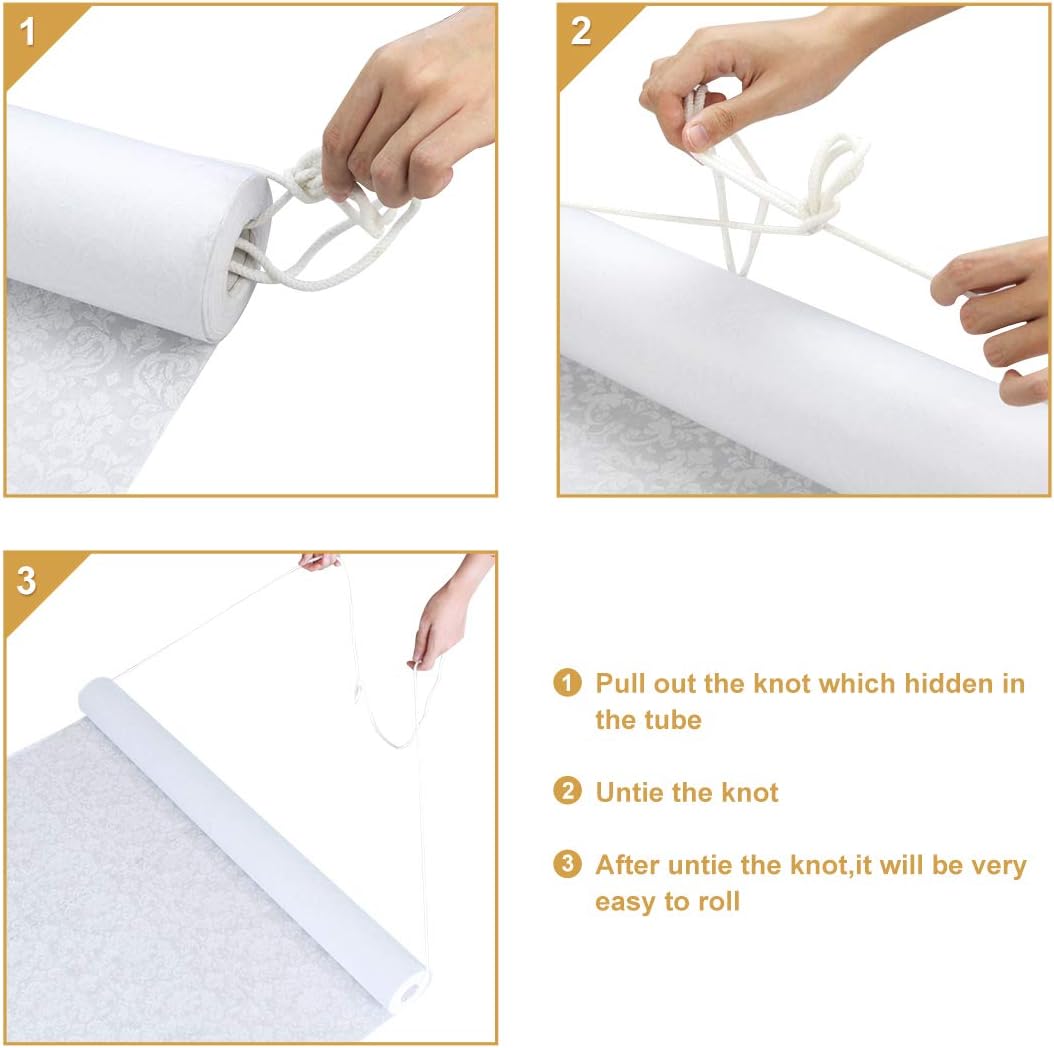 Venker Wedding Aisle Runner 100ftx3ft White Printing