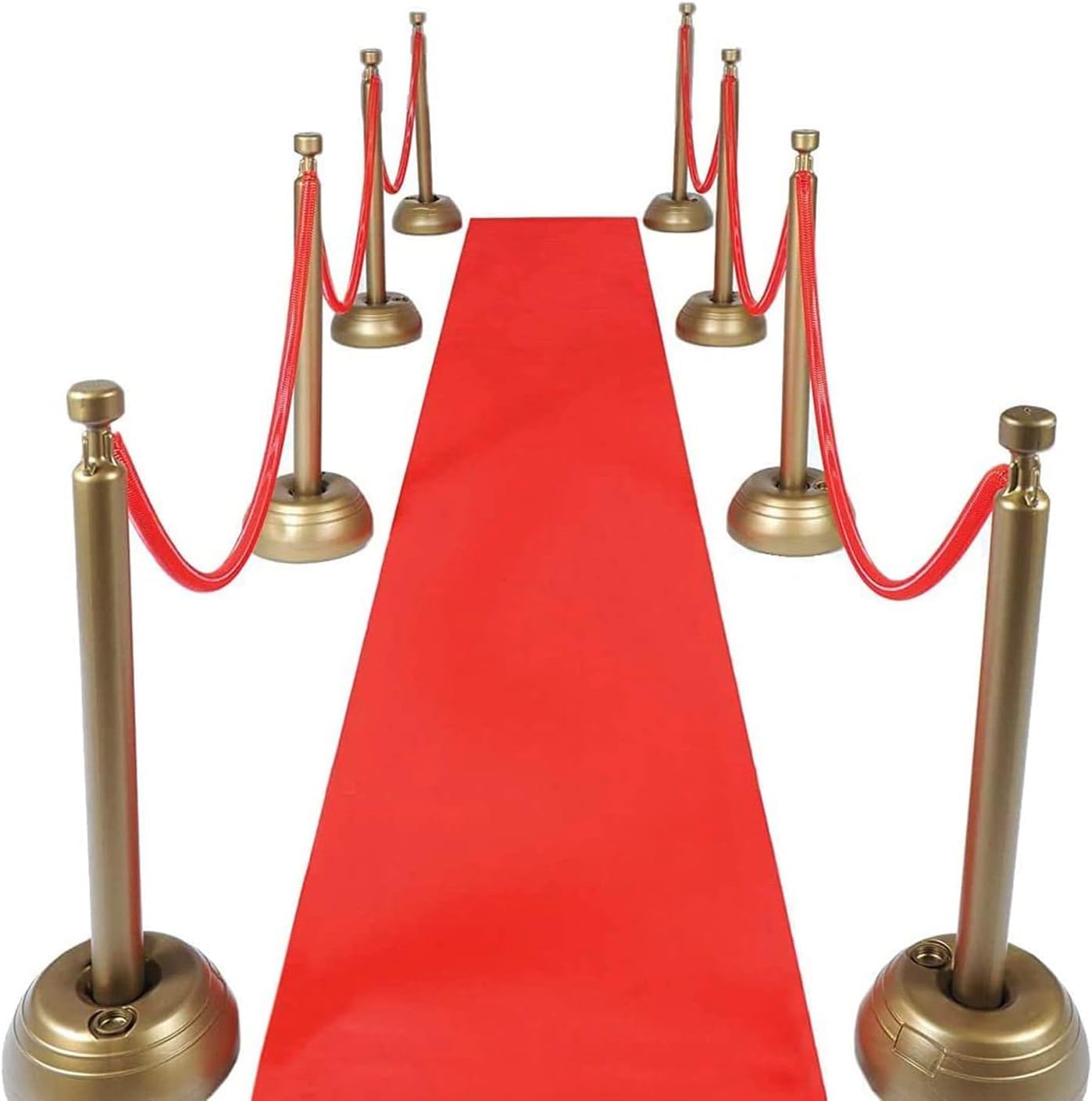 YADI Red Carpet Runner 2 x 15 ft Non-Woven Polyester Aisle Decor