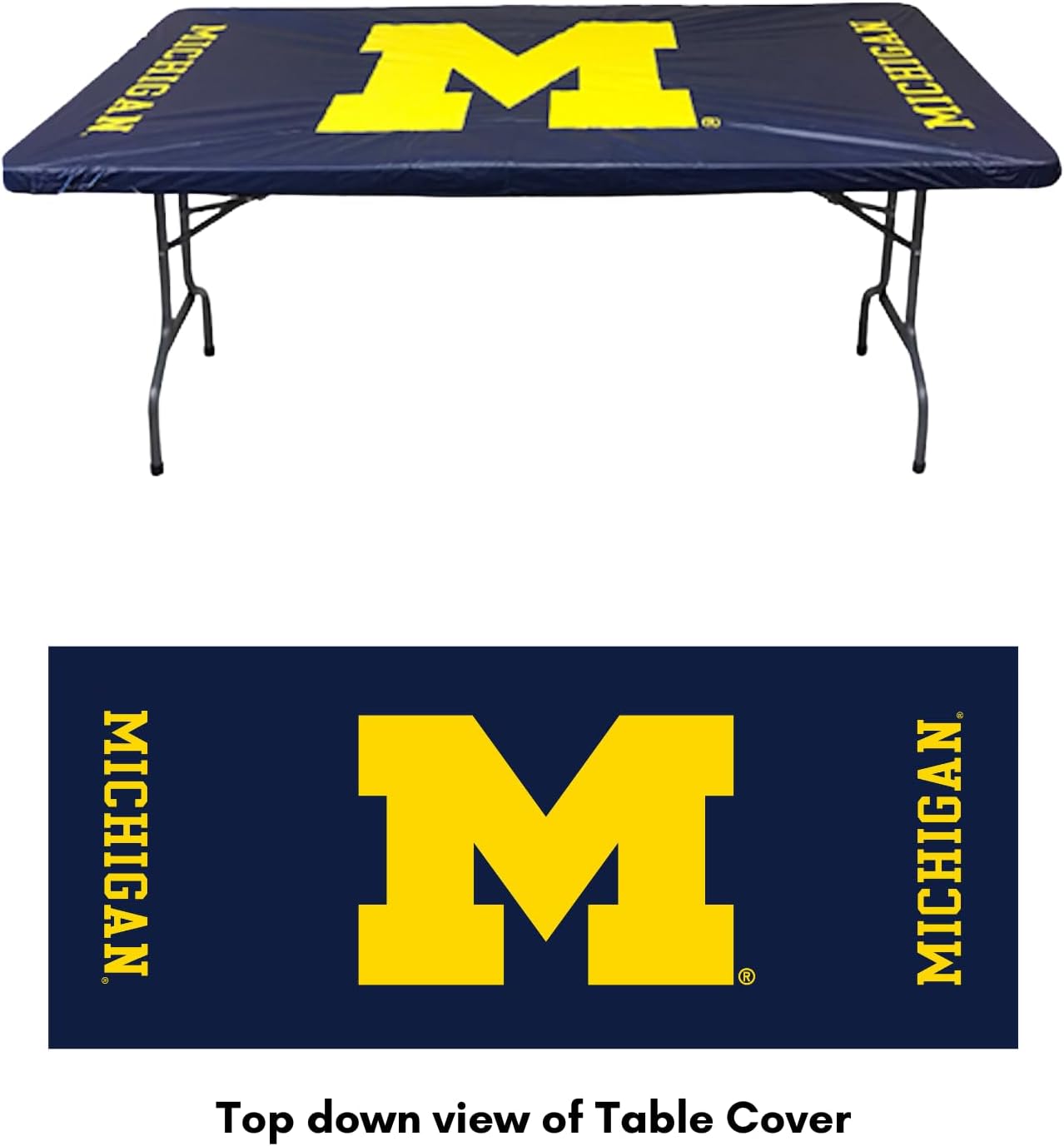 University of Michigan Party Pack for 16 - Table Cover Napkins Included