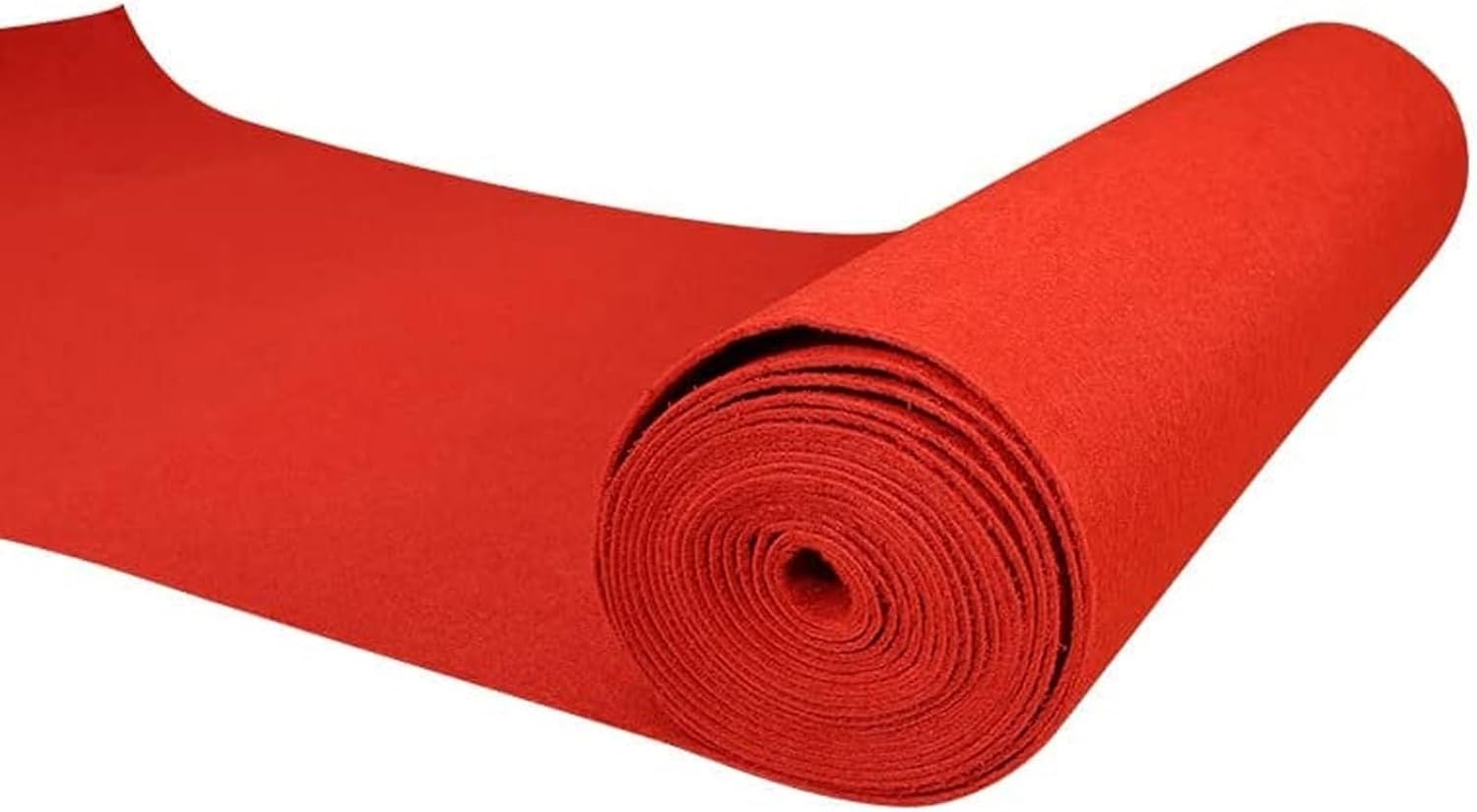 Red Aisle Runner Wedding Carpet for Christmas Prom Events