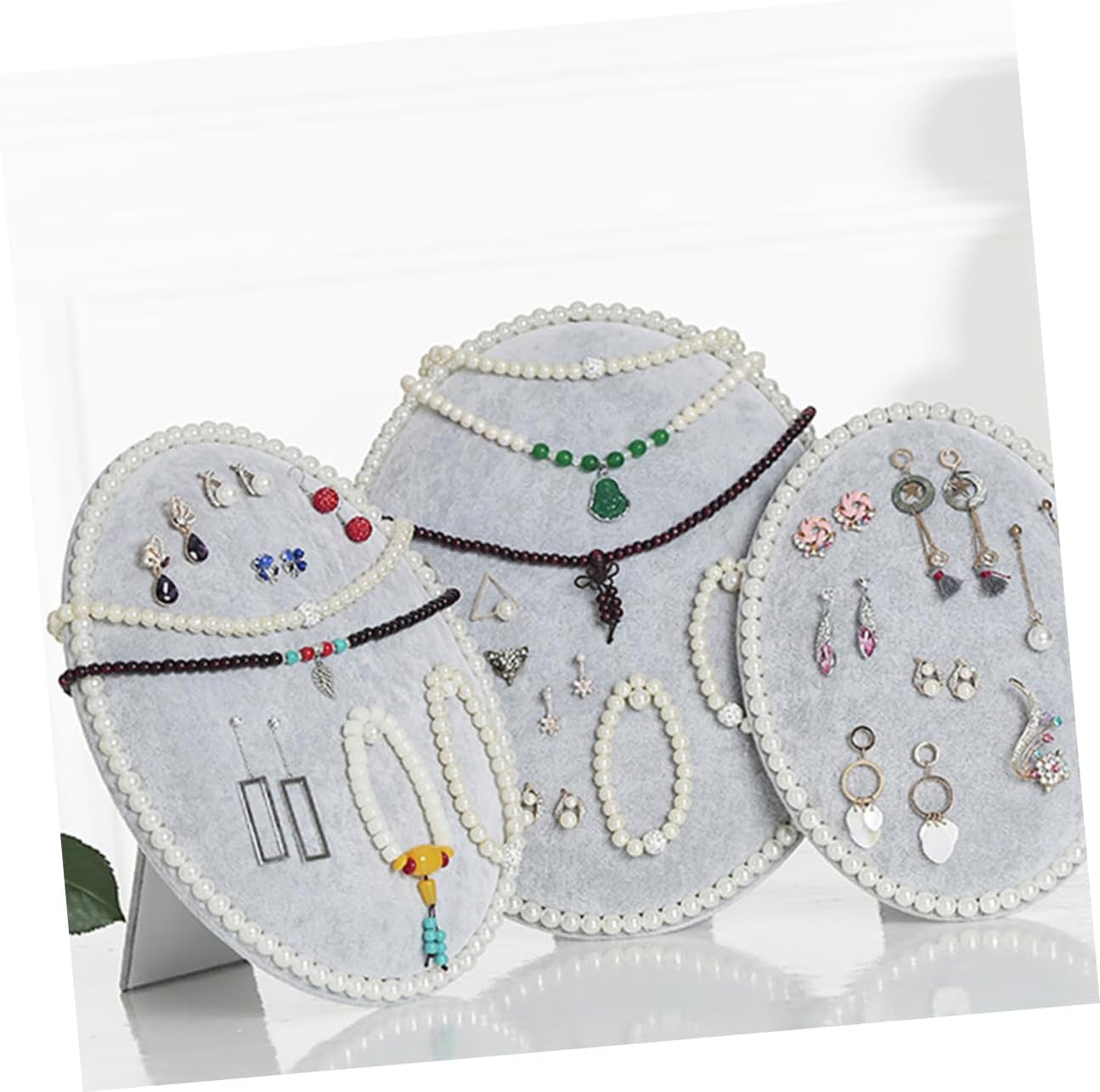 GLEAVI Earring Organizer Wall Mounted Display Stand