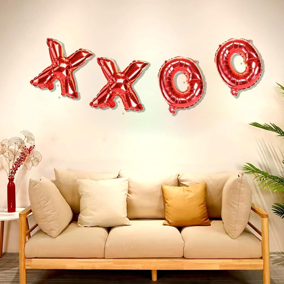 Soochat XOXO Balloons Valentine Day Decorations