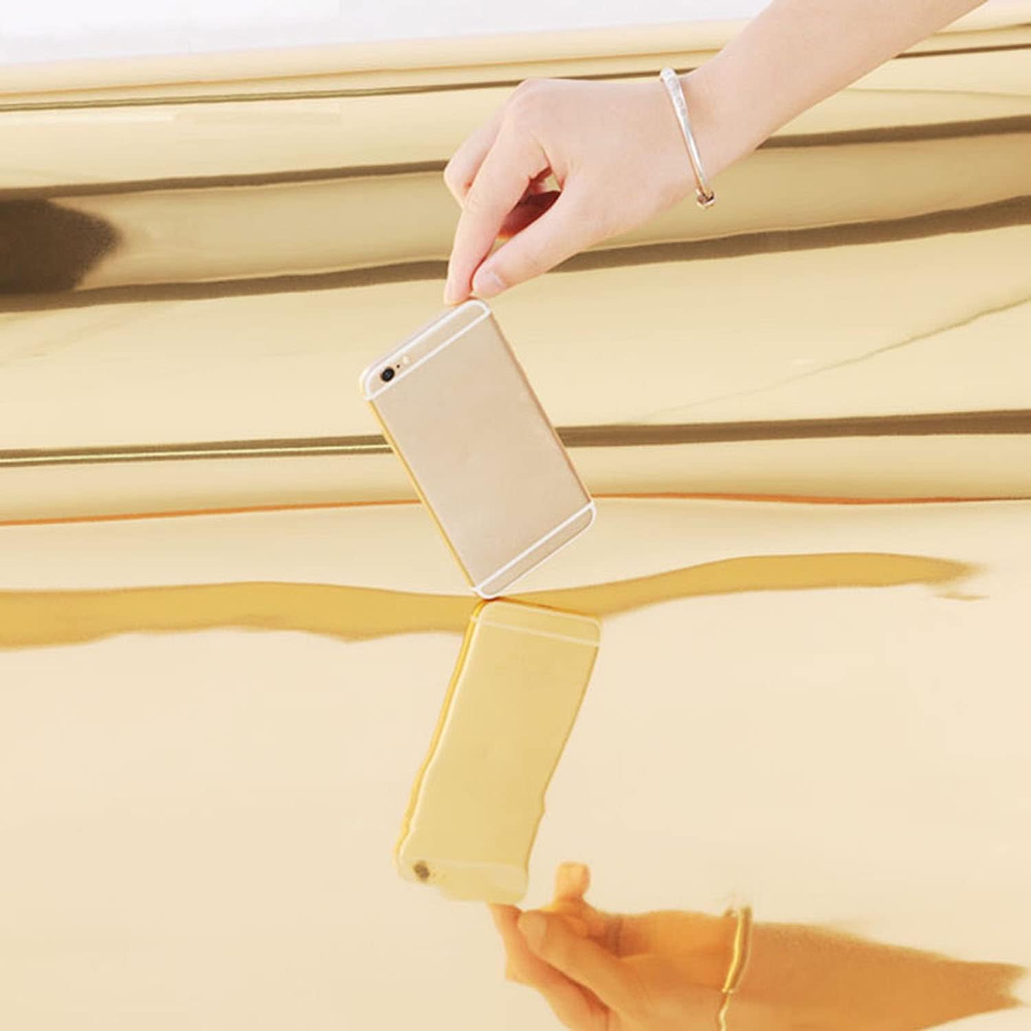 Double Sided Gold Silver Mirror Carpet Aisle Runner for Weddings and Events