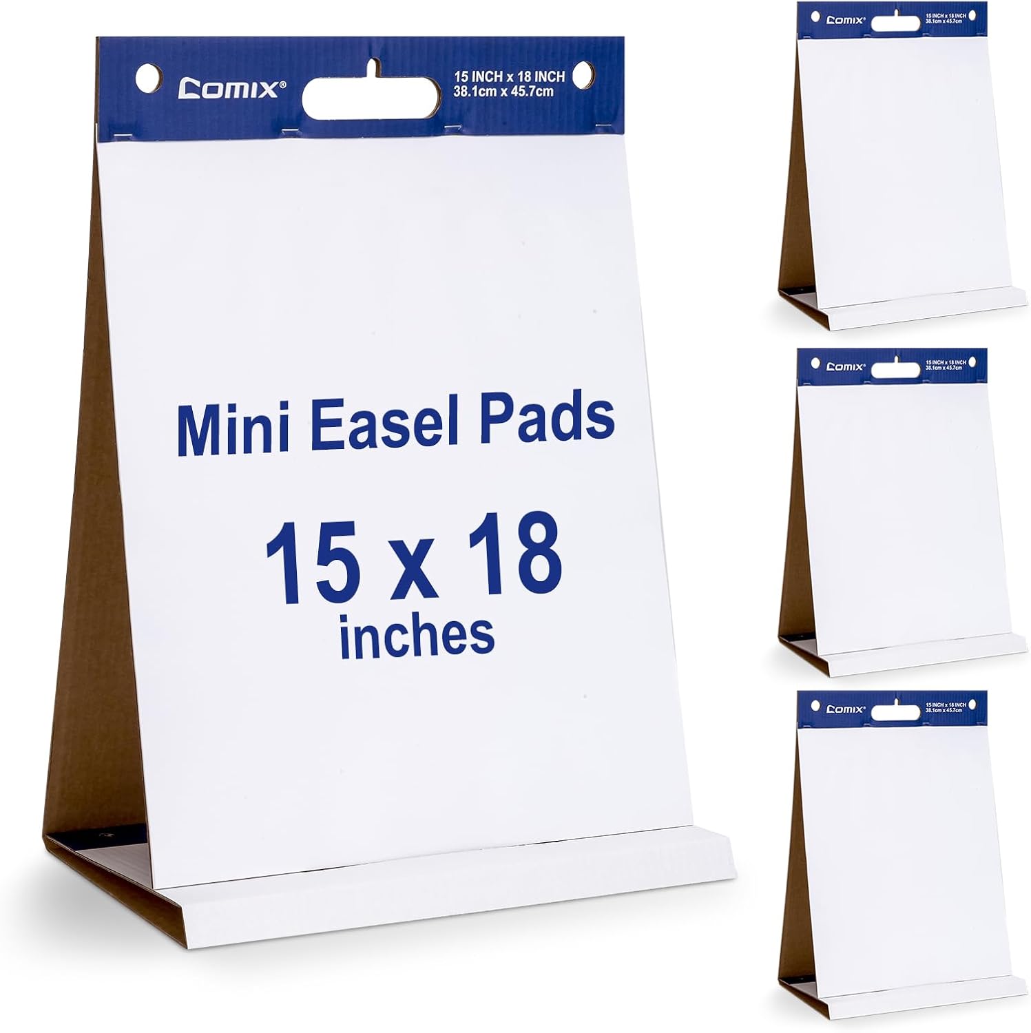 Comix Sticky Portable Tabletop Easel Pads 15x18 Inches