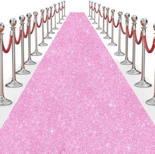 Glitter Carpet Runner for Party - 26FTx15FT