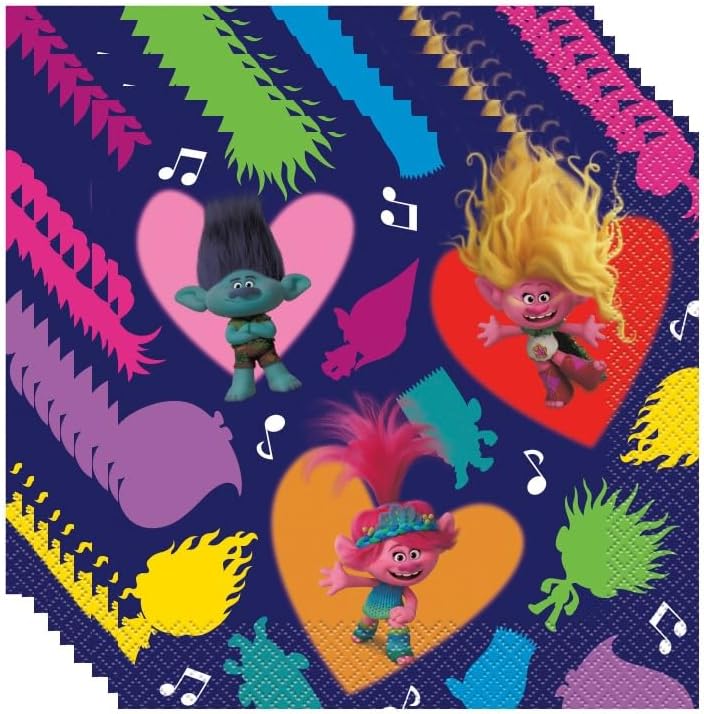 Trolls Birthday Party Supplies Bundle