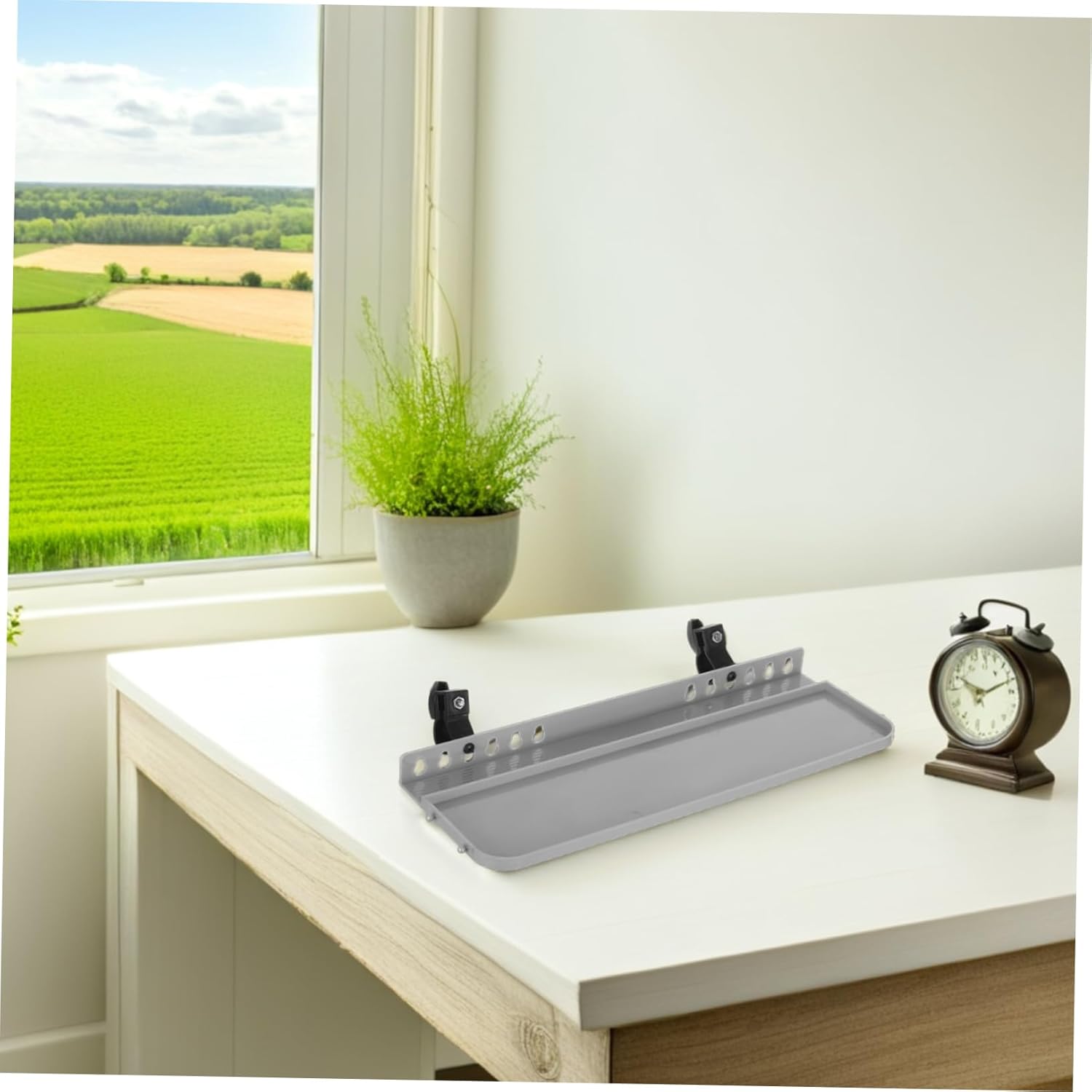 1Set Detachable Easel Tray for Painting Lightweight Desktop Organizer