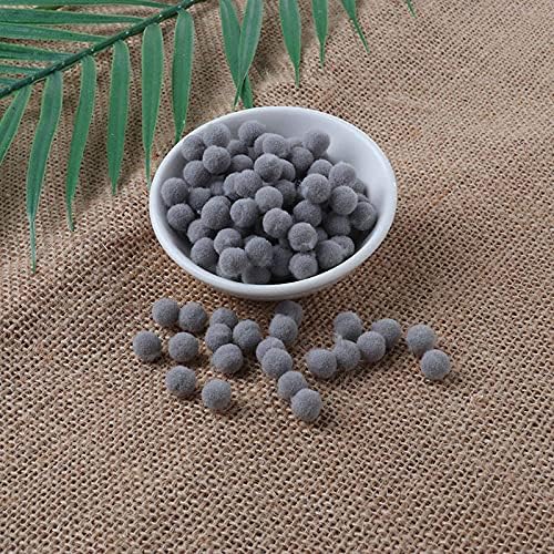 GIOTEL DIY Pom Poms 10mm Soft Fluffy Craft Supplies