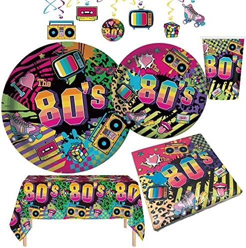 Oojami 80s Party Pack Serves 24 Guests