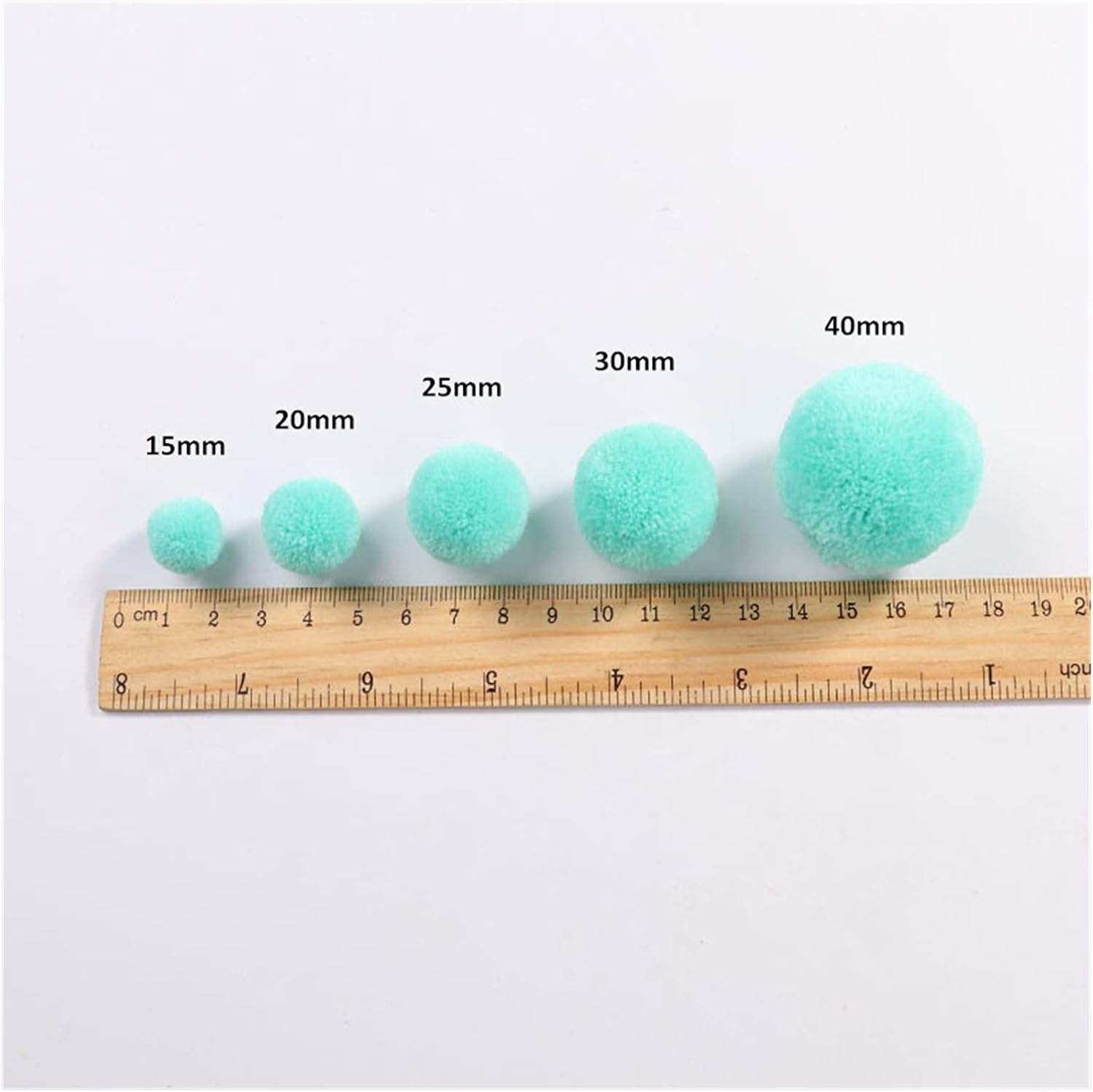 HANRUO Multi Size Pompones Fluffy Plush Decor