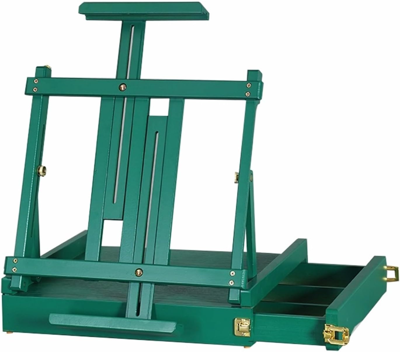 Adjustable Wood Drawer Sketchbox Easel Art Table