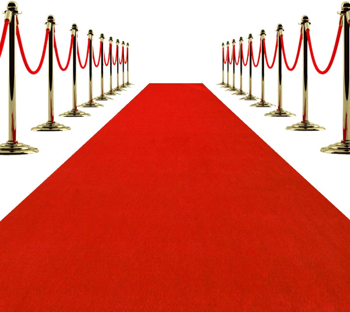 Cuckan Red Carpet Runner for Parties 3x10 Feet