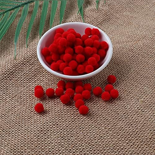 GIOTEL DIY Pom Poms 10mm Soft Fluffy Craft Supplies