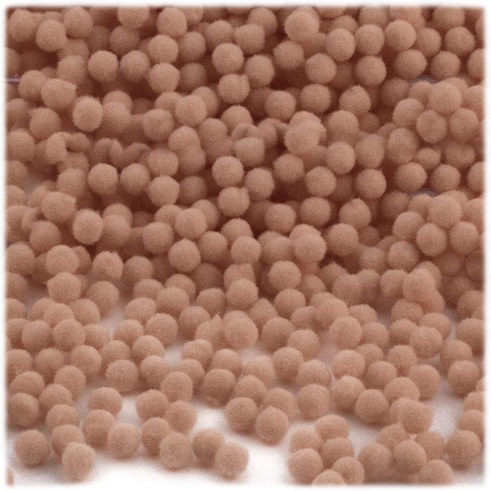 The Crafts Outlet 100 Piece Acrylic Pom Poms for Crafting