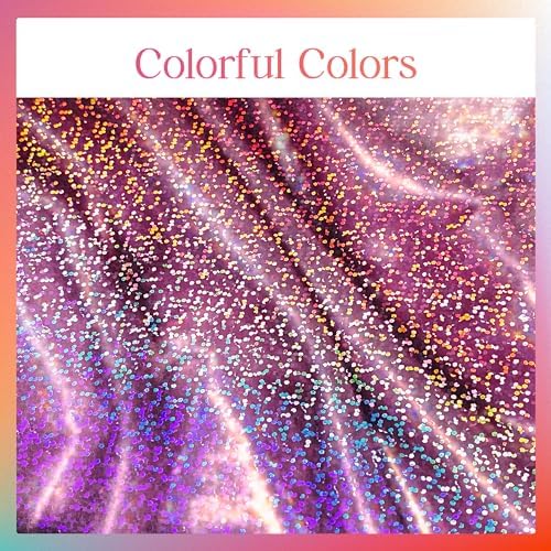 1 Piece Pale Pink Holographic Laser Tablecloth 40x108