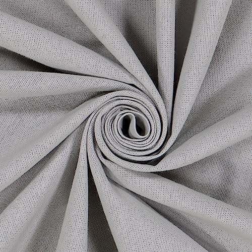 Mercantile Grey Light Filtering Curtain with Pom Poms 50x108