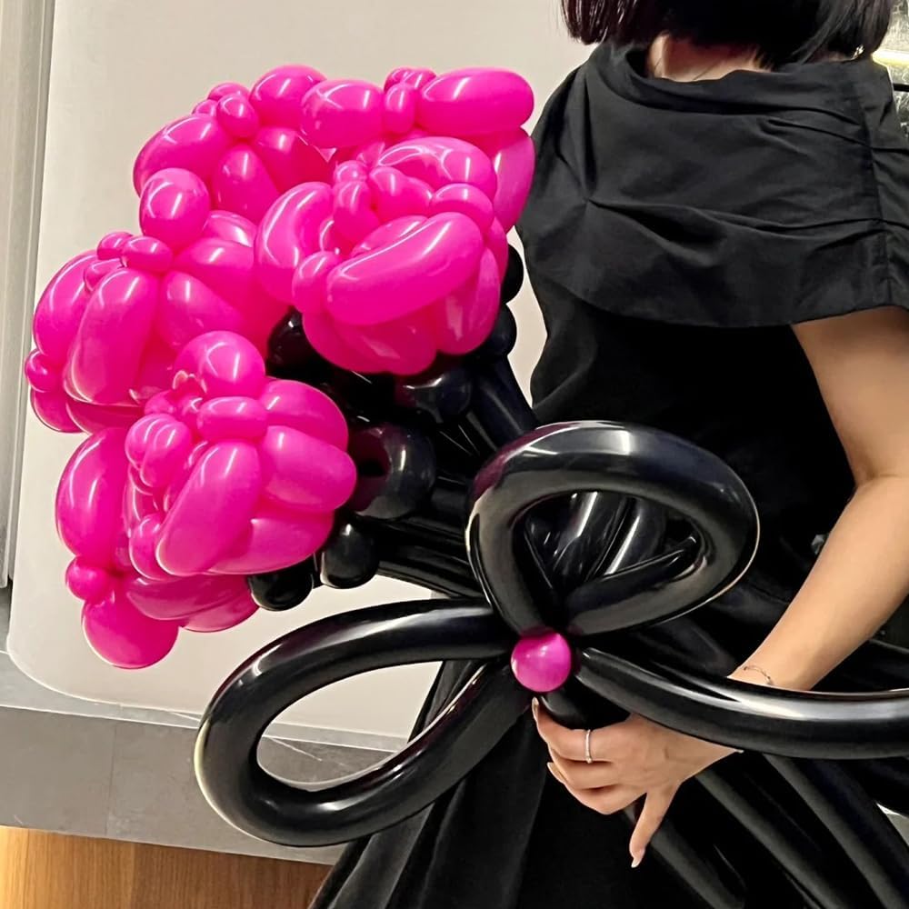 260pcs Black Animal Balloons for Halloween Arch and Party Decorations