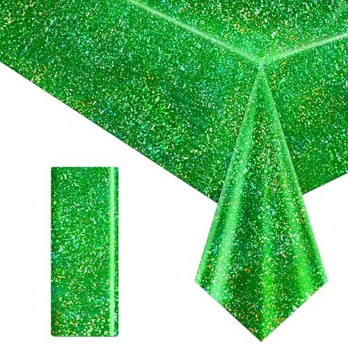 Green Holographic Laser Tablecloth 40x108
