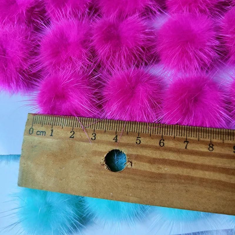 80 Pieces 30Mm Pompoms for DIY Crafts
