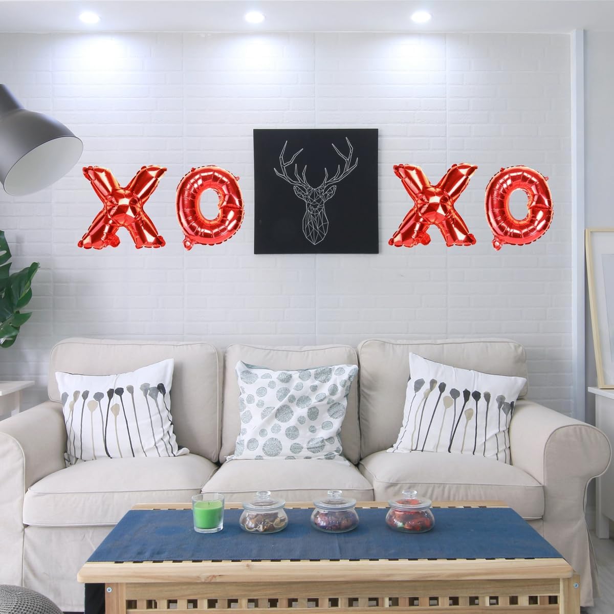 Soochat XOXO Balloons Valentine Day Decorations