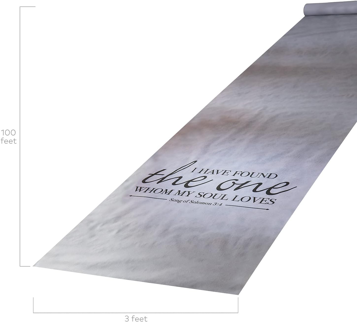 Song of Solomon Wedding Aisle Runner
