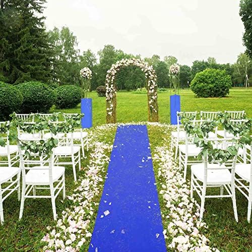 Blue Carpet Runner for Wedding Ceremony and Party